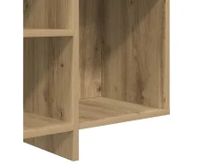 Vitrina Roble artisan 120 x 30 x 75 cm Madera contrachapada