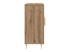 Vitrina Roble artisan 90 x 34 x 80 cm Madera contrachapada