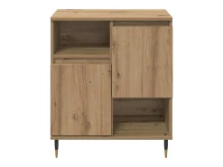 Vitrina Roble artisan 60 x 35 x 70 cm Madera contrachapada