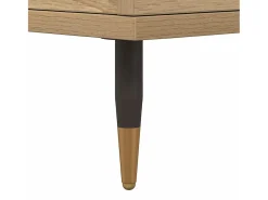Vitrina Roble artisan 60 x 35 x 70 cm Madera contrachapada