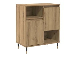 Vitrina Roble artisan 60 x 35 x 70 cm Madera contrachapada