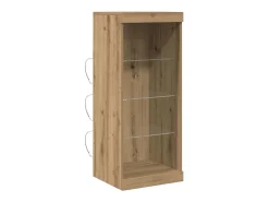Vitrina Roble artisan 41 x 37 x 100 cm Madera contrachapada
