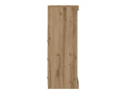 Vitrina Roble artisan 41 x 37 x 100 cm Madera contrachapada