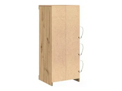 Vitrina Roble artisan 41 x 37 x 100 cm Madera contrachapada