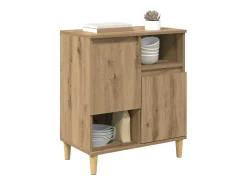 Vitrina Roble artisan 35 x 60 x 70 cm Madera contrachapada