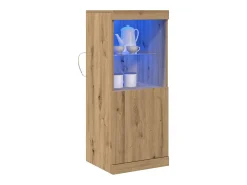 Vitrina Roble artisan 41 x 37 x 100 cm Madera contrachapada