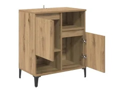 Vitrina Roble artisan 60 x 35 x 70 cm Madera contrachapada