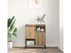 Vitrina Roble artisan 60 x 35 x 70 cm Madera contrachapada