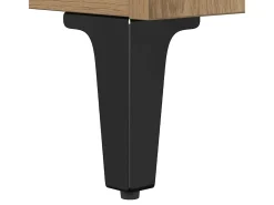 Vitrina Roble artisan 60 x 35 x 70 cm Madera contrachapada