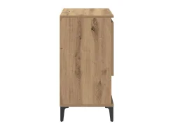 Vitrina Roble artisan 60 x 35 x 70 cm Madera contrachapada