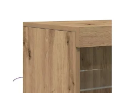 Vitrina Roble artisan 41 x 37 x 67 cm Madera contrachapada