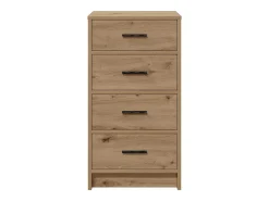 Vitrina Roble artisan 40 x 41 x 75 cm Madera contrachapada