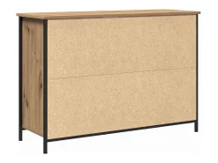 Vitrina Roble artisan 100 x 35 x 70 cm Madera contrachapada