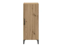 Vitrina Roble artisan 34.5 x 34 x 90 cm Madera contrachapada
