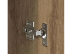 Vitrina Roble artisan 34.5 x 34 x 90 cm Madera contrachapada