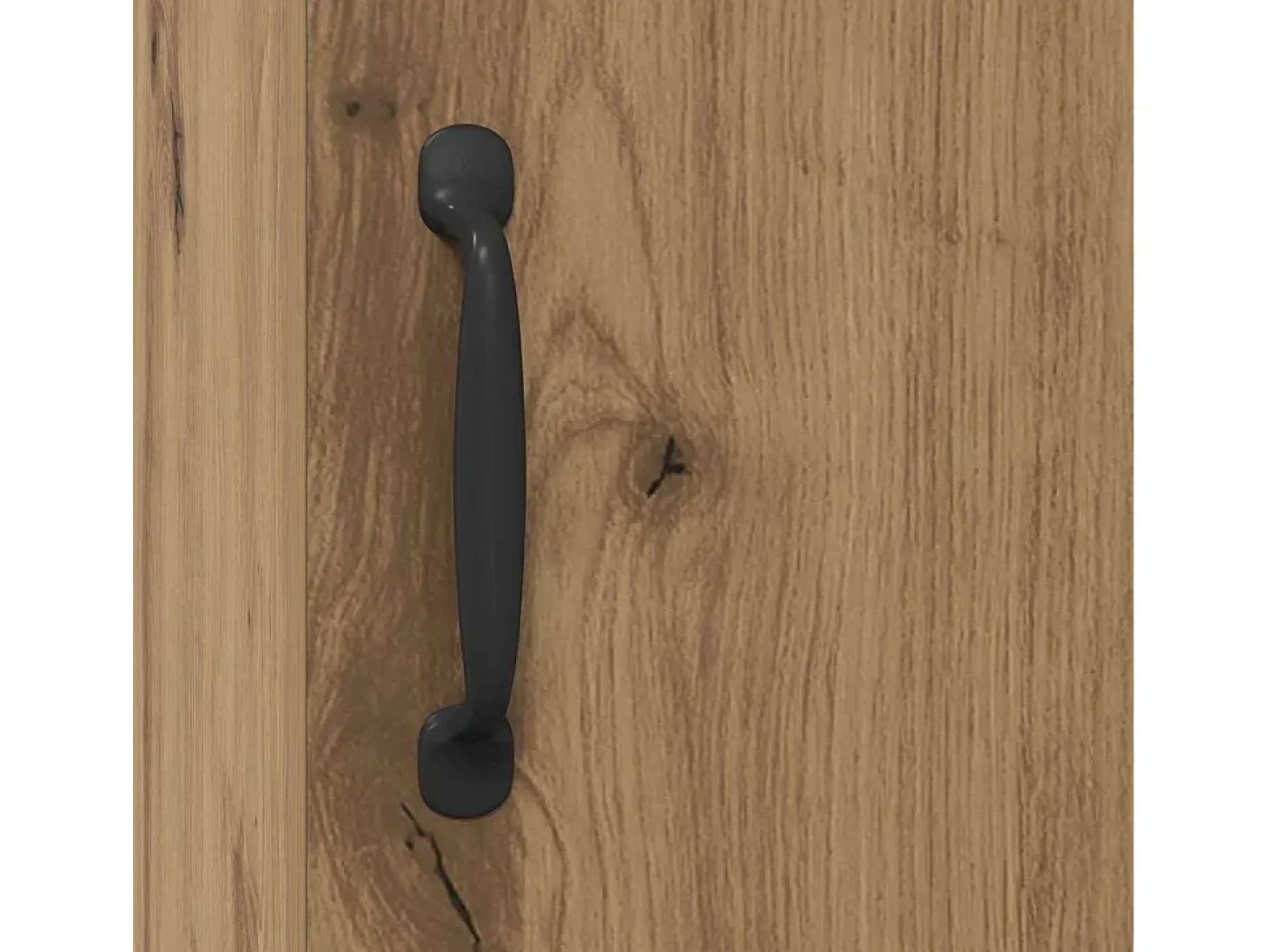 Vitrina Roble artisan 34.5 x 34 x 90 cm Madera contrachapada