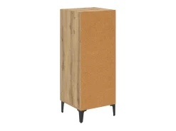 Vitrina Roble artisan 34.5 x 34 x 90 cm Madera contrachapada