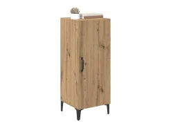 Vitrina Roble artisan 34.5 x 34 x 90 cm Madera contrachapada