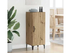 Vitrina Roble artisan 34.5 x 34 x 90 cm Madera contrachapada