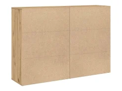 Vitrina Roble artisan 60 x 31 x 84 cm Madera contrachapada