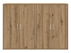 Vitrina Roble artisan 60 x 31 x 84 cm Madera contrachapada