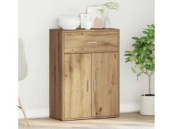 Vitrina Roble artisan 79 x 38 x 80 cm Madera contrachapada