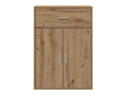 Vitrina Roble artisan 79 x 38 x 80 cm Madera contrachapada