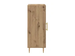 Vitrina Roble artisan 34 x 34.5 x 90 cm Madera contrachapada
