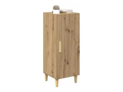 Vitrina Roble artisan 34.5 x 34 x 90 cm Madera contrachapada