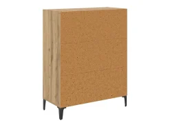 Vitrina Roble artisan 32.5 x 69.5 x 90 cm Madera contrachapada