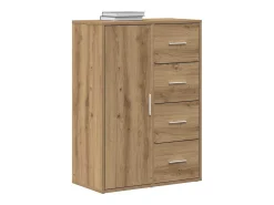 Vitrina Roble artisan 60 x 31 x 84 cm Madera contrachapada