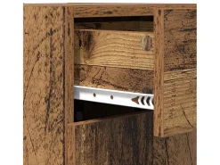 Vitrina Roble artisan 42.5 x 40 x 93 cm Madera contrachapada