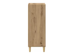 Vitrina Roble artisan 32.5 x 34.5 x 90 cm Madera contrachapada