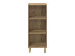 Vitrina Roble artisan 32.5 x 34.5 x 90 cm Madera contrachapada