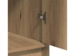 Vitrina Roble artisan 40 x 40.5 x 75 cm Madera contrachapada