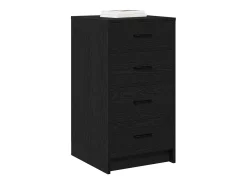 Vitrina Roble negro 40 x 41 x 75 cm Madera contrachapada