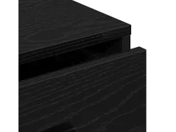 Vitrina Roble negro 40 x 41 x 75 cm Madera contrachapada
