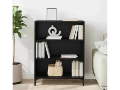 Vitrina Roble negro 32.5 x 69.5 x 90 cm Madera contrachapada