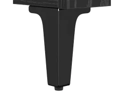 Vitrina Roble negro 32.5 x 69.5 x 90 cm Madera contrachapada