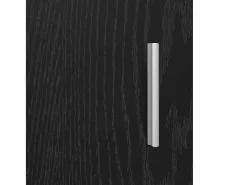 Vitrina Roble negro 40 x 80 x 75 cm Madera contrachapada