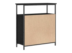 Vitrina Roble negro 70 x 30 x 80 cm Madera contrachapada