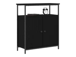 Vitrina Roble negro 70 x 30 x 80 cm Madera contrachapada