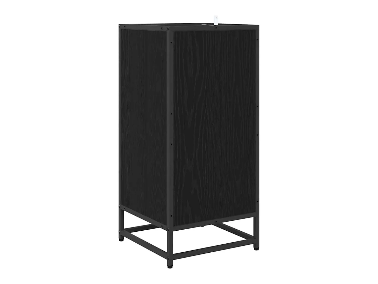 Vitrina Roble negro 35 x 35.5 x 76 cm Madera contrachapada