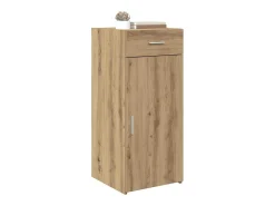 Vitrina Roble negro 42.5 x 40 x 93 cm Madera contrachapada