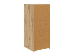 Vitrina Roble negro 42.5 x 40 x 93 cm Madera contrachapada