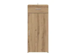 Vitrina Roble negro 42.5 x 40 x 93 cm Madera contrachapada