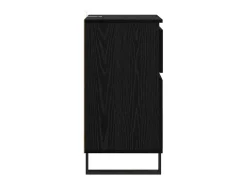 Vitrina Roble negro 35 x 40 x 70 cm Madera contrachapada
