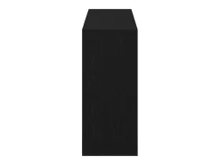 Vitrina Roble negro 120 x 30 x 75 cm Madera contrachapada