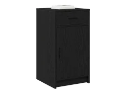 Vitrina Roble negro 40 x 40.5 x 75 cm Madera contrachapada