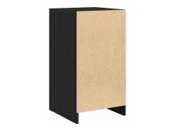 Vitrina Roble negro 40 x 40.5 x 75 cm Madera contrachapada